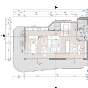 OPATIJA, CENTAR- dvoetažni penthouse 543m2 s panoramskim pogledom na more i krovnom terasom S2