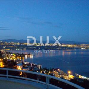 OPATIJA, CENTAR - dvoetažni stan 200m2 (prizemlje + suteren) 3S+DB s panoramskim pogledom na more + okoliš 100m2