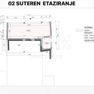 OPATIJA, CENTAR - dvoetažni stan 200m2 (prizemlje + suteren) 3S+DB s panoramskim pogledom na more + okoliš 100m2