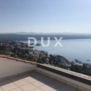 OPATIJA, CENTAR - dvoetažni stan 200m2 na 2.katu 3S+DB s panoramskim pogledom na more + okoliš 100m2