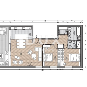 OPATIJA, CENTAR - ekskluzivan stan iznad centra Opatije u novogradnji s panoramskim pogledom na more, garažom i jacuzzijem ...