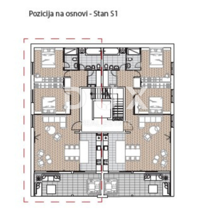OPATIJA, CENTAR - ekskluzivan stan u novogradnji iznad centra Opatije 
