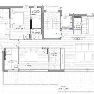 OPATIJA, CENTAR - ekskluzivni penthouse s pogledom, bazenom i garažom