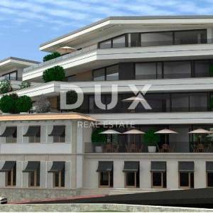 OPATIJA, CENTAR- ekskluzivni dvoetažni penthouse 213,56m2 s pogledom na more i bazenom - 21A