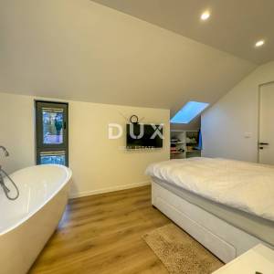 OPATIJA, CENTAR - ekskluzivni penthouse za dugoročni najam s pogledom, bazenom i garažom