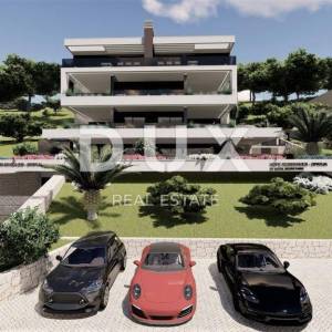 OPATIJA, CENTAR - fantastičan penthouse s panoramskim pogledom i garažom u novogradnji iznad centra Opatije 