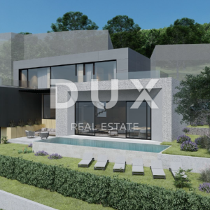 OPATIJA, CENTAR- građevinsko zemljište 2864m2 S GRAĐ. DOZVOLOM!!! za 3 ville i panoramskim pogledom na more