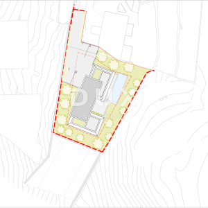 OPATIJA, CENTAR- građevinsko zemljište 2864m2 S GRAĐ. DOZVOLOM!!! za 3 ville i panoramskim pogledom na more