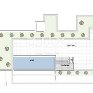 OPATIJA, CENTAR - jedinstveni penthouse s krovnim bazenom iznad centra Opatije, garaža, panoramski pogled