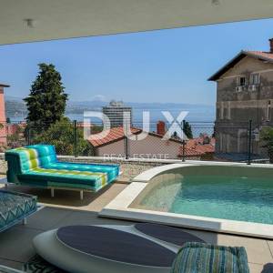  OPATIJA, CENTAR – luksuzan objekt od 155m2 s privatnim bazenom, wellness, concierge, recepcija, garaža