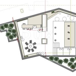 OPATIJA, CENTAR – luksuzan penthouse u centru Opatije, privatna pozicija i krovni bazen, samo 200m od mora