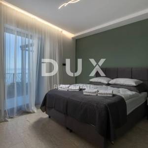 OPATIJA, CENTAR – luksuzna etaža od 300m2 u novogradnji s garažom, panoramski pogled na more