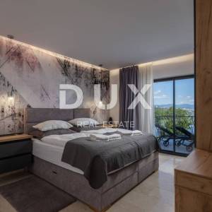OPATIJA, CENTAR – luksuzna etaža od 300m2 u novogradnji s garažom, panoramski pogled na more