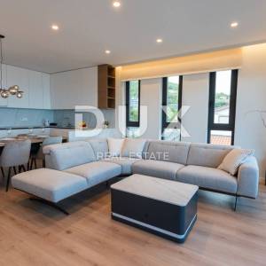 OPATIJA, CENTAR - najam stana 130m2 u novogradnji s bazenom i garažom u centru Opatije