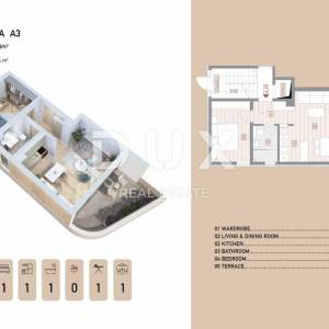 OPATIJA, CENTAR - Novogradnja vrhunskog dizajna s pogledom na more!