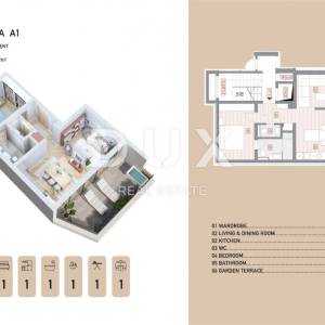 OPATIJA, CENTAR - Novogradnja vrhunskog dizajna s pogledom na more!