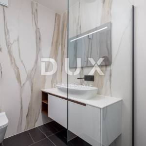 OPATIJA, CENTAR - odličan penthouse u novogradnji s pogledom na more, zajednički bazen, garaža 