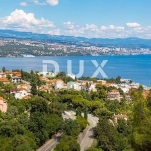 OPATIJA, CENTAR - odličan penthouse u novogradnji s pogledom na more, zajednički bazen, garaža 