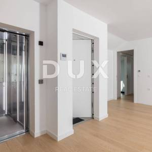 OPATIJA, CENTAR - odličan penthouse u novogradnji s pogledom na more, zajednički bazen, garaža 
