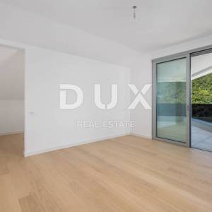 OPATIJA, CENTAR - odličan penthouse u novogradnji s pogledom na more, zajednički bazen, garaža 