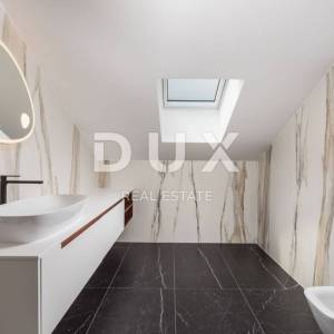 OPATIJA, CENTAR - odličan penthouse u novogradnji s pogledom na more, zajednički bazen, garaža 