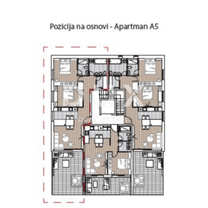 OPATIJA, CENTAR - odličan stan u novogradnji iznad centra Opatije 