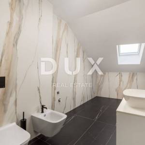 OPATIJA, CENTAR - penthouse u novogradnji s krovnim bazenom iznad centra Opatije, idilično okruženje