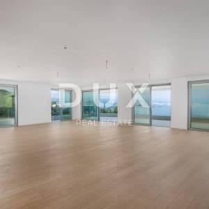 OPATIJA, CENTAR - penthouse u novogradnji s krovnim bazenom iznad centra Opatije, idilično okruženje