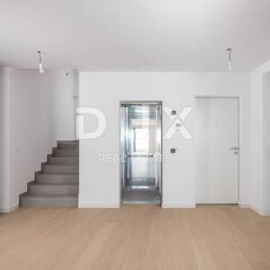 OPATIJA, CENTAR - penthouse u novogradnji s krovnim bazenom iznad centra Opatije, idilično okruženje
