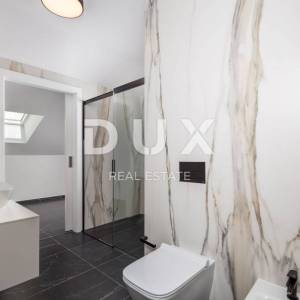 OPATIJA, CENTAR - penthouse u novogradnji s krovnim bazenom iznad centra Opatije, idilično okruženje