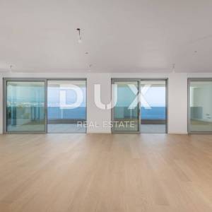 OPATIJA, CENTAR - penthouse u novogradnji s krovnim bazenom iznad centra Opatije, idilično okruženje