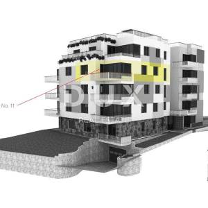 OPATIJA, CENTAR - posebna novogradnja, mikrolokacija centar Opatija, veći stan s terasom i garažom spreman za useljenje, 200 me...
