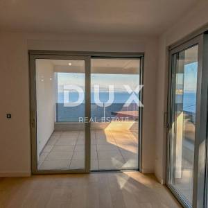 OPATIJA, CENTAR - prekrasan stan u novogradnji s pogledom na more, zajednički bazen, garaža 
