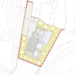 OPATIJA, CENTAR - prekrasna luksuzna vila iznad centra Opatije s panoramskim pogledom na more i velikom okućnicom 