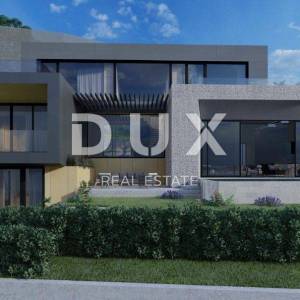 OPATIJA, CENTAR - prekrasna luksuzna vila iznad centra Opatije s panoramskim pogledom na more i velikom okućnicom 