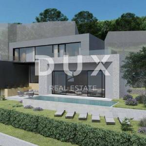 OPATIJA, CENTAR - prekrasna luksuzna vila iznad centra Opatije s panoramskim pogledom na more i velikom okućnicom 