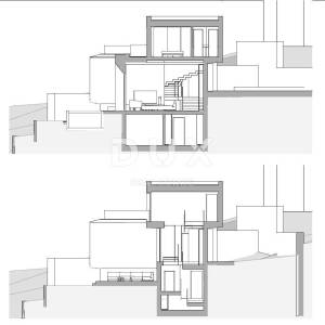 OPATIJA, CENTAR - prekrasna luksuzna vila iznad centra Opatije s panoramskim pogledom na more i velikom okućnicom 