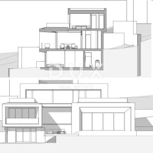 OPATIJA, CENTAR - prekrasna luksuzna vila iznad centra Opatije s panoramskim pogledom na more i velikom okućnicom 