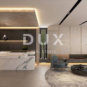 OPATIJA, CENTAR - prestižan penthouse iznad centra Opatije u novogradnji posebnog arhitektonskog karaktera