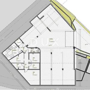 OPATIJA, CENTAR - prestižan penthouse iznad centra Opatije u novogradnji posebnog arhitektonskog karaktera