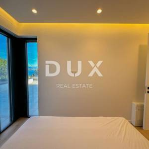 OPATIJA, CENTAR - stan 132m2 u novogradnji s vrtom, bazenom, garažom, pogled na more, centar Opatije