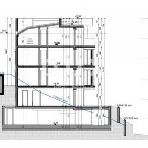 OPATIJA, CENTAR- stan 157.42m2 DB+3S s panoramskim pogledom na more- 1.KAT- STAN 201