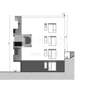 OPATIJA, CENTAR- stan 180.97m2 DB+4S s panoramskim pogledom na more- 2.KAT- STAN 202
