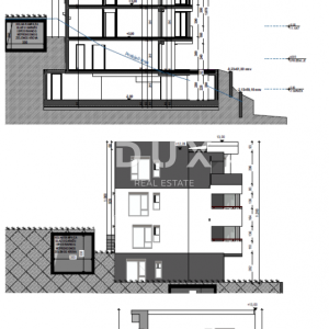 OPATIJA, CENTAR- stan 180.97m2 DB+4S s panoramskim pogledom na more- 2.KAT- STAN 202