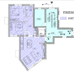 OPATIJA, CENTAR- stan novogradnja 65,02m2 s panoramskim pogledom na more + okoliš 91,54m2 - APARTMAN 1