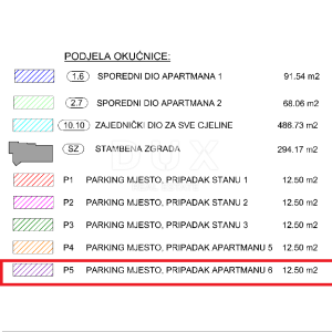 OPATIJA, CENTAR- stan novogradnja 77,09m2 s panoramskim pogledom na more- APARTMAN 6