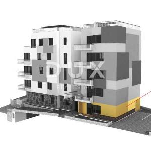 OPATIJA, CENTAR - stan u novogradnji s vrtom i garažom, udaljen 200 metara od mora, strogi centar Opatija