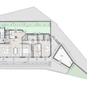 OPATIJA, CENTAR - stan visoko prizemlje 212m2 s panoramskim pogledom na more A2