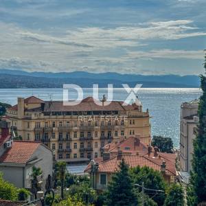 OPATIJA, CENTAR – stan za najam u luksuznoj novogradnji s pogledom i garažom, samo 80m od Lungomare