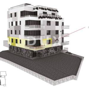 OPATIJA, CENTAR - veći stan u novogradnji s pogledom na more i garažom, udaljen 200 metara od mora, mikrolokacija centar Opatij...